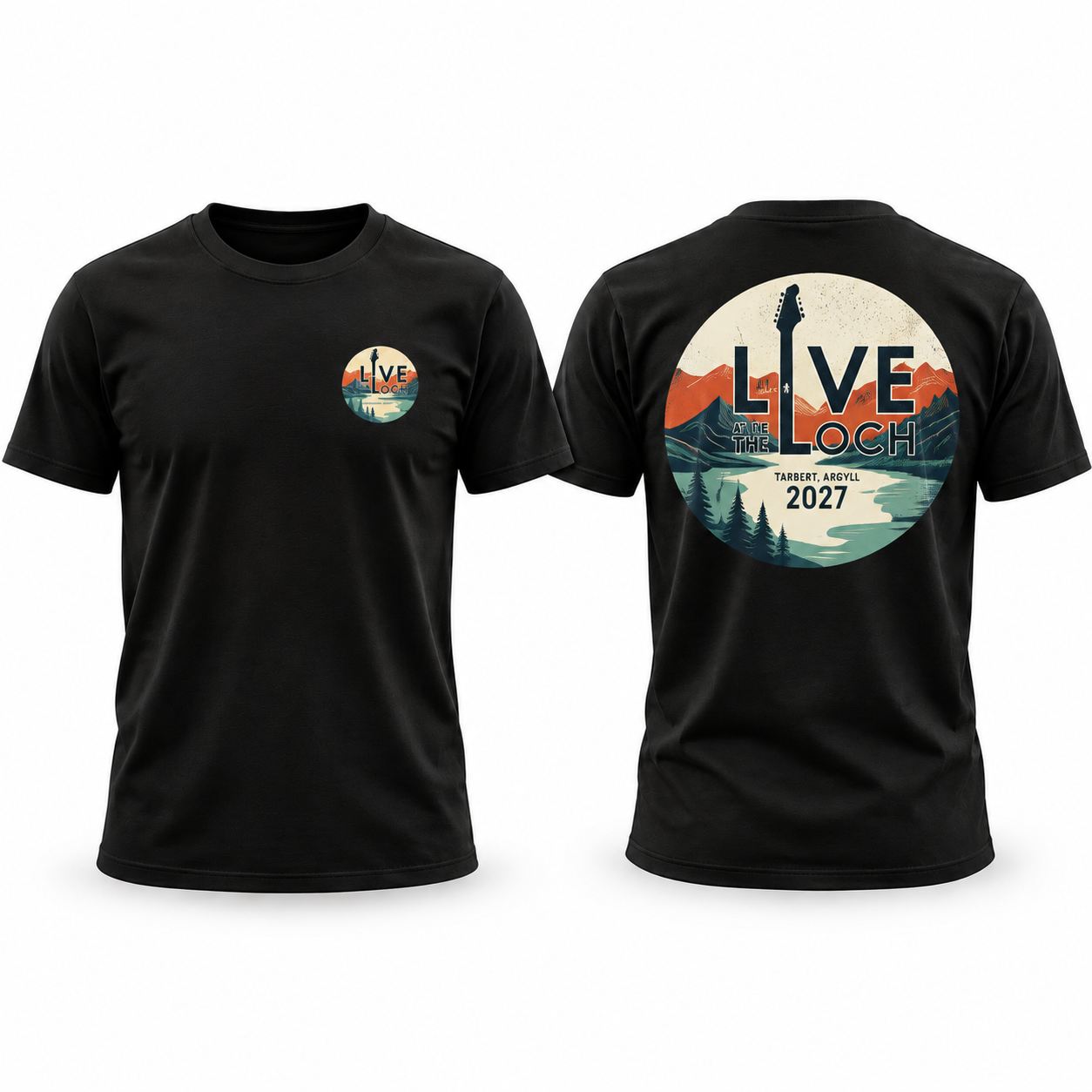 Live at the Loch 2027 – Official Festival T-Shirt